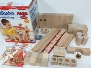 HABA ハバ社 組立てクーゲルバーン HA1136 ドイツ製 木のおもちゃ 積み木 ビー玉転がし 知育玩具